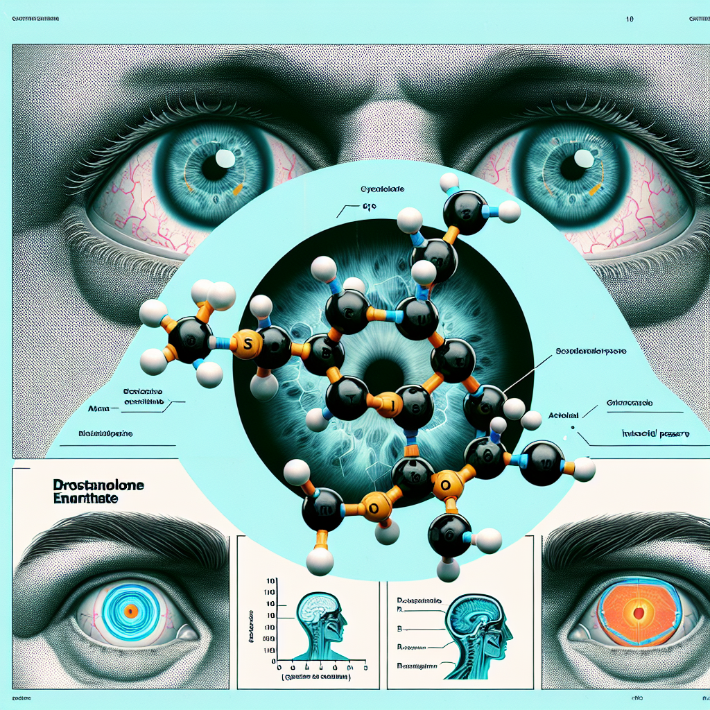 Enantato de Drostanolona y cambios en la presión ocular