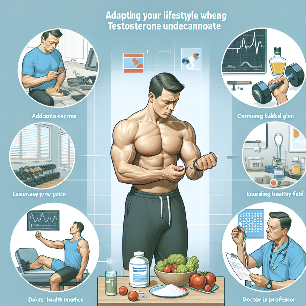 Cómo adaptar tu estilo de vida al usar Undecanoato de testosterona
