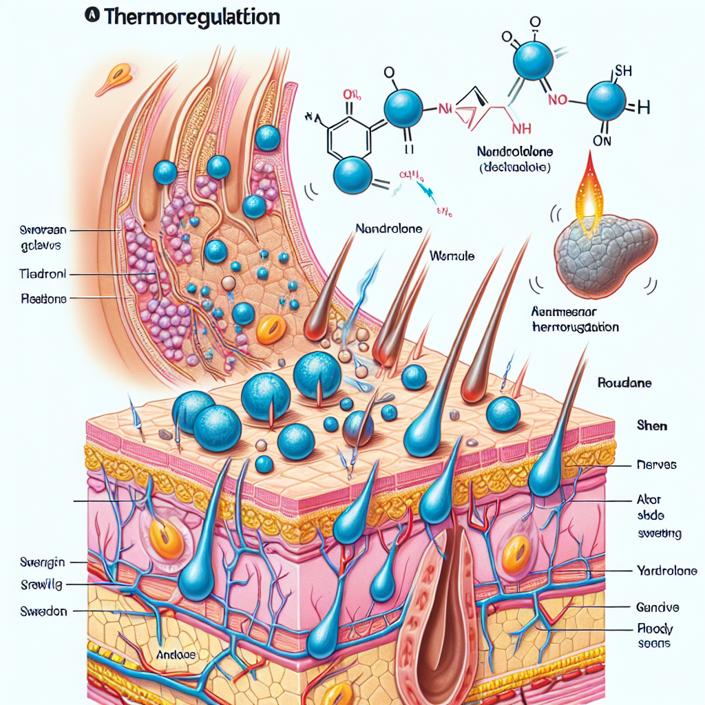 Cómo afecta Nandrolona a la sudoración y termorregulación