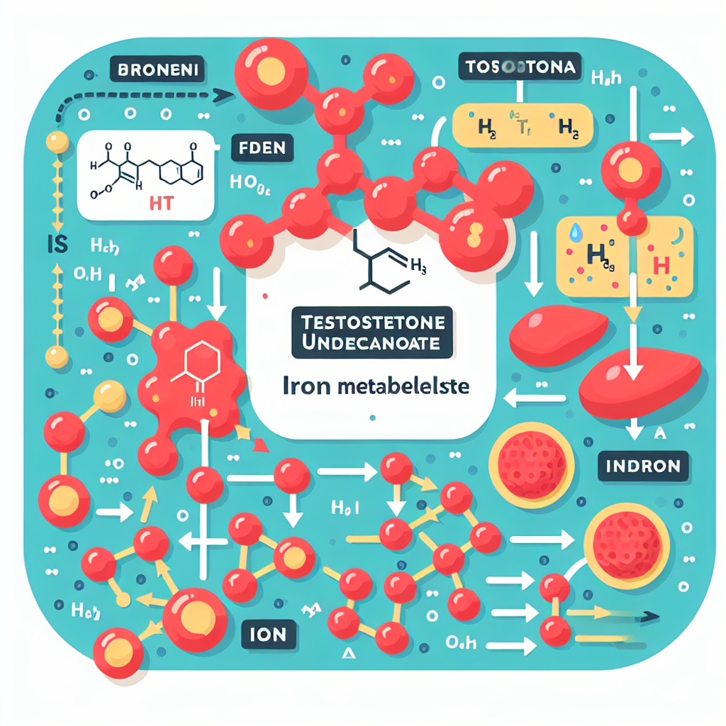 Cómo afecta Undecanoato de testosterona al metabolismo del hierro