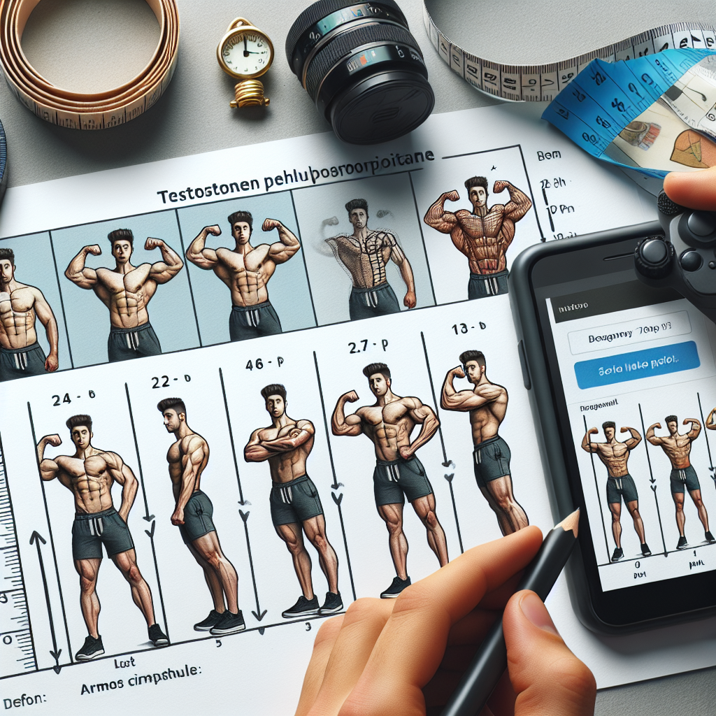 Cómo registrar tu progreso con Fenilpropionato de testosterona en fotos
