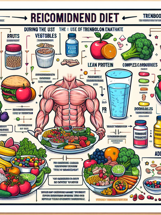 Dieta recomendada durante el uso de Trembolona enantato