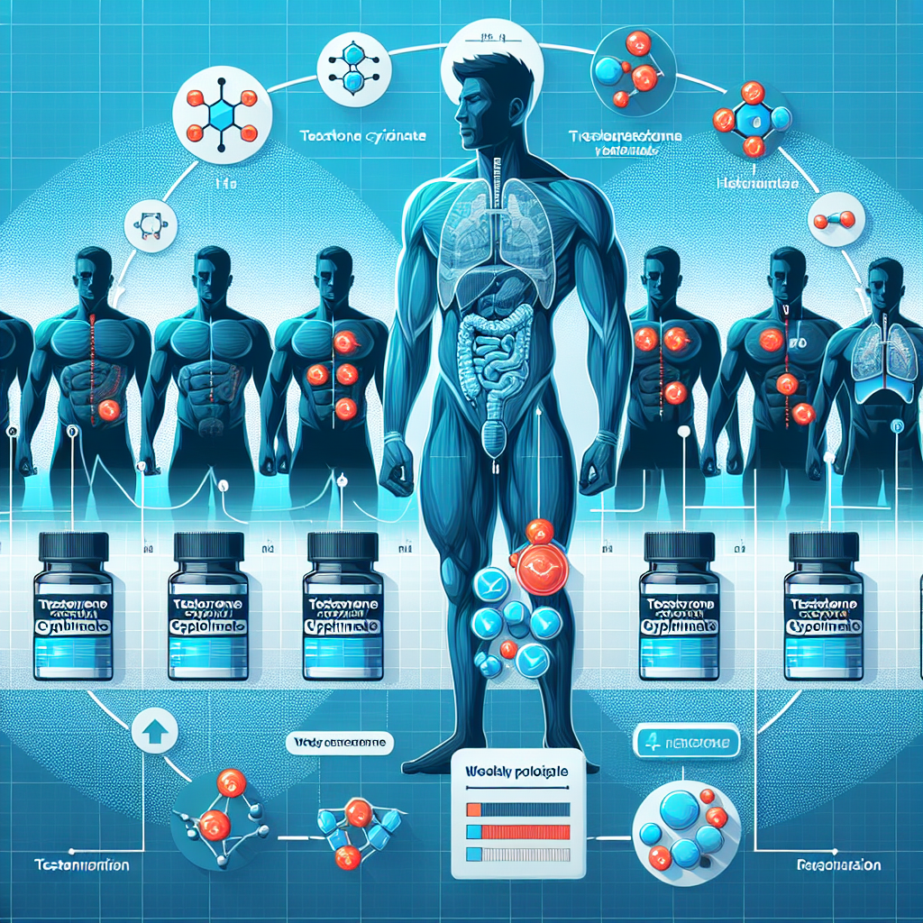 Protocolos semanales con Cipionato de testosterona