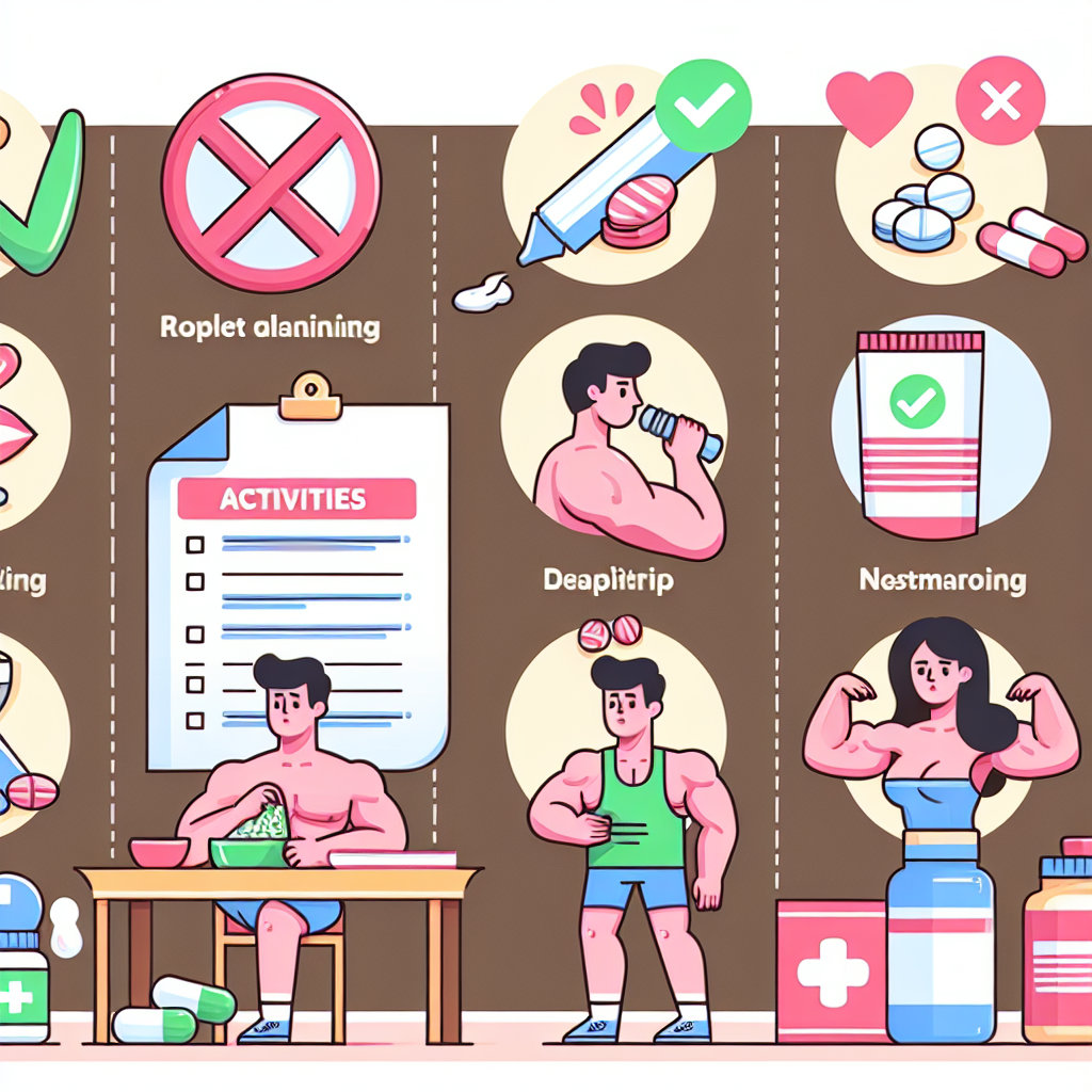 Qué evitar hacer justo después de tomar Sustanon