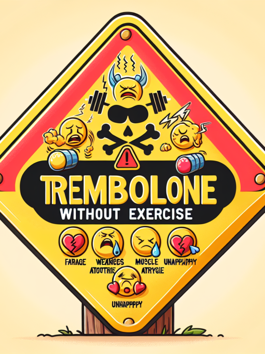 ¿Qué pasa si tomas Trembolona mix (mezcla de trembolona) sin entrenar?