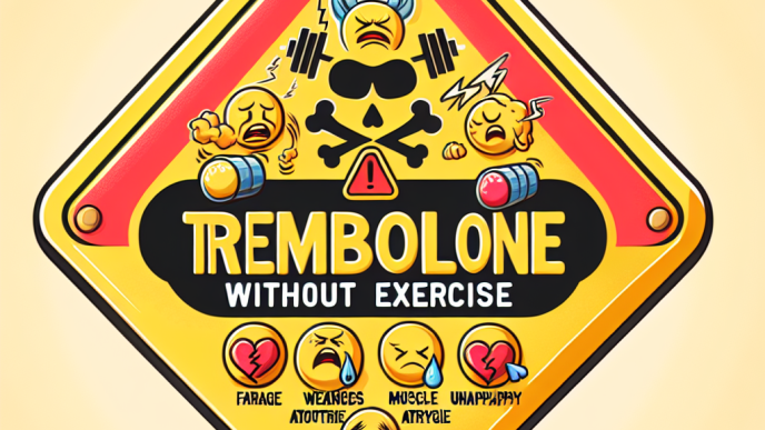 ¿Qué pasa si tomas Trembolona mix (mezcla de trembolona) sin entrenar?