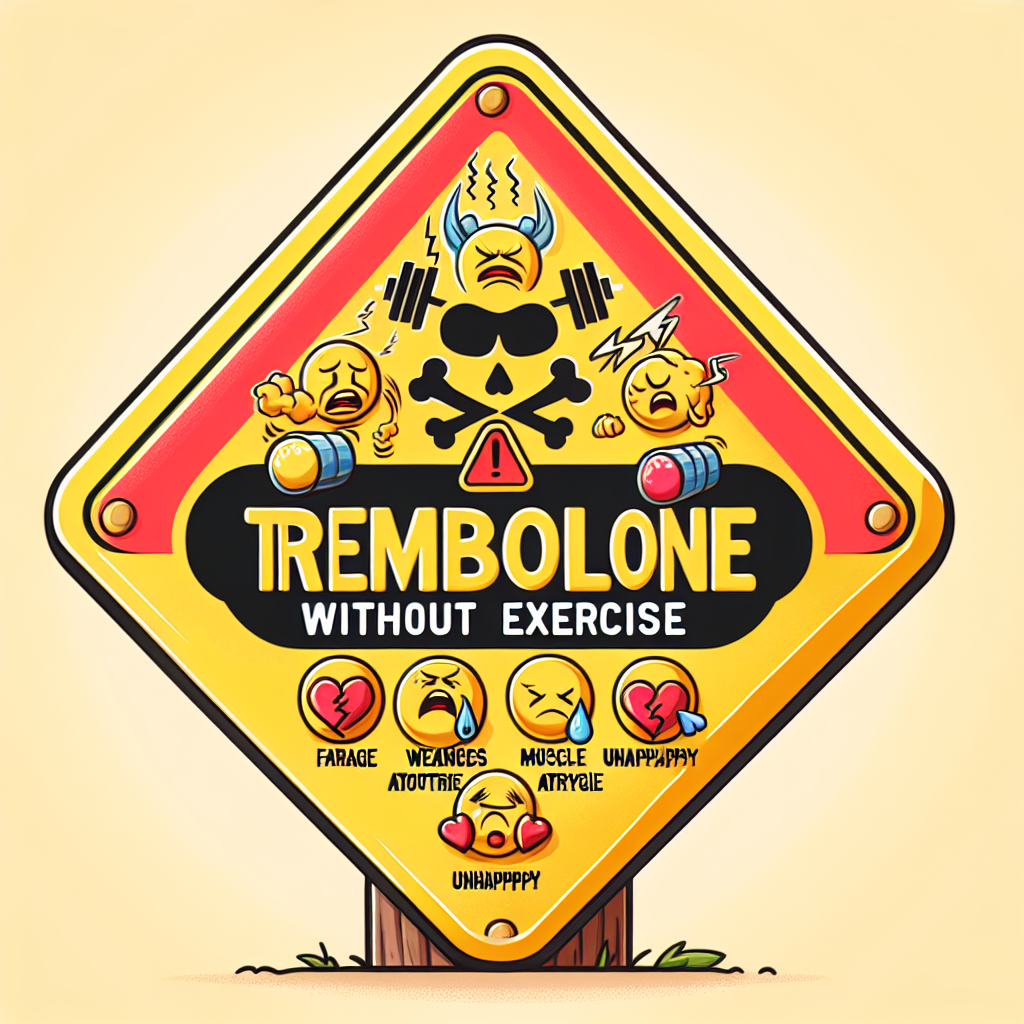 ¿Qué pasa si tomas Trembolona mix (mezcla de trembolona) sin entrenar?