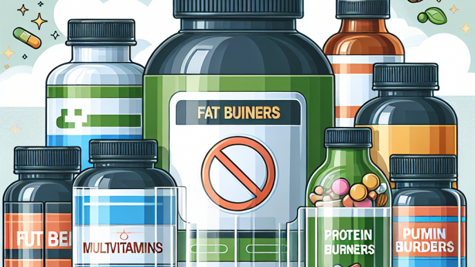 Qué tipo de suplementos no combinan bien con Quemadores de grasa