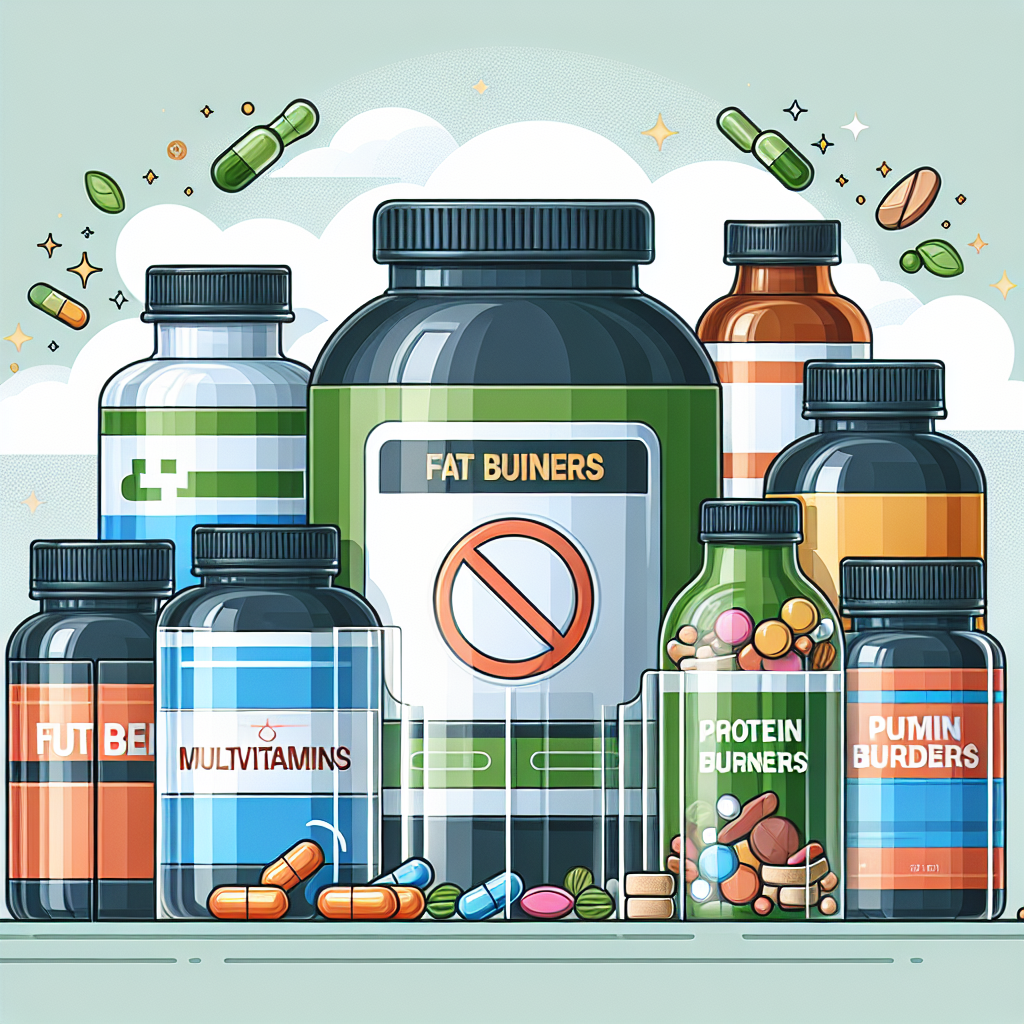 Qué tipo de suplementos no combinan bien con Quemadores de grasa