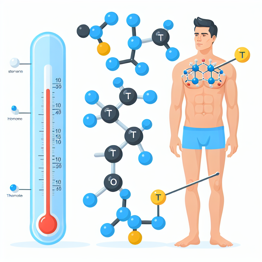 ¿Testosterona influye en la temperatura corporal?