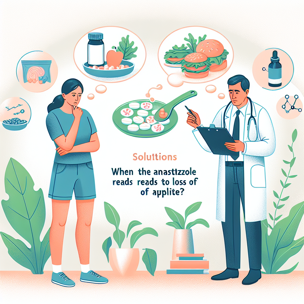 Qué hacer si Anastrozol te deja sin apetito