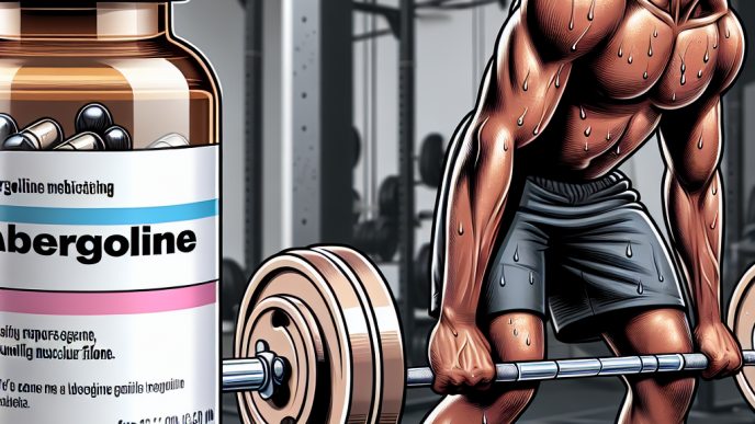 Cabergolina y entrenamiento al fallo muscular