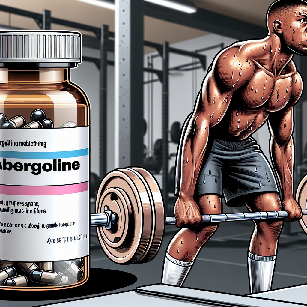 Cabergolina y entrenamiento al fallo muscular