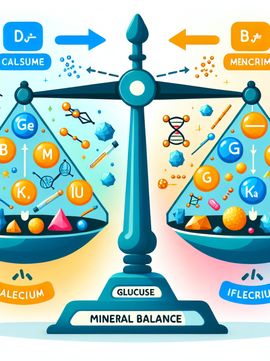 Cómo afecta Apoyo a la glucosa al equilibrio mineral