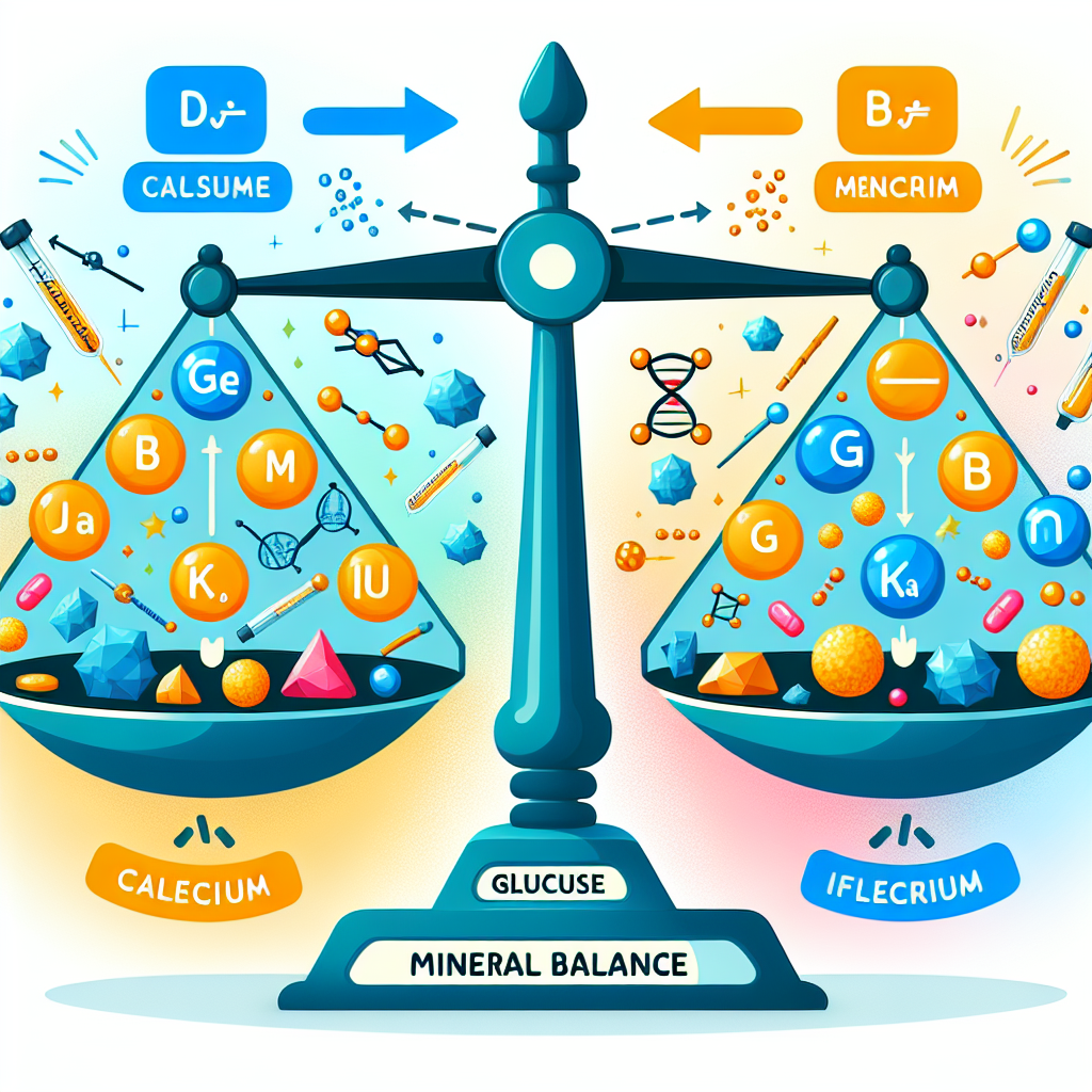 Cómo afecta Apoyo a la glucosa al equilibrio mineral