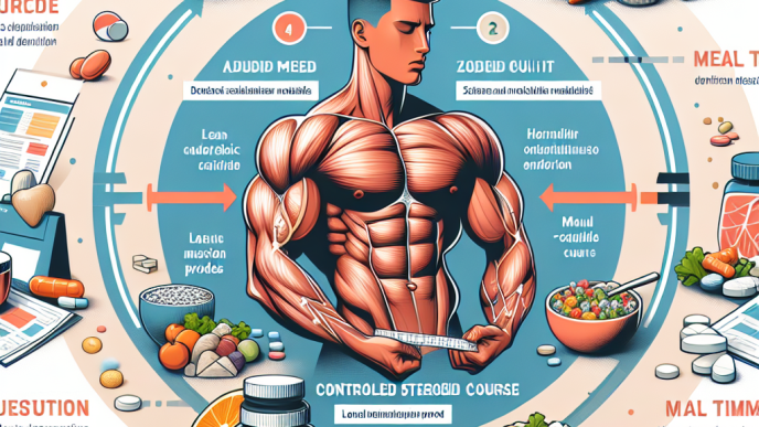 Cómo ajustar la dieta con Cursos de esteroides para secado y modelado corporal (aumento de masa magra) para definición