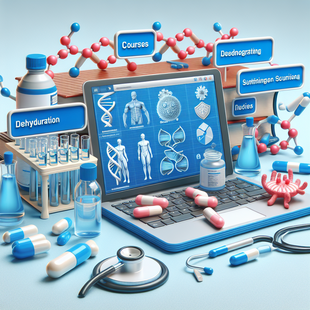 Cursos de péptidos y riesgos de deshidratación