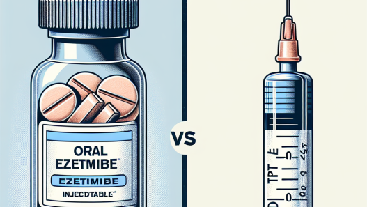 Diferencias entre Ezetimiba oral e inyectable