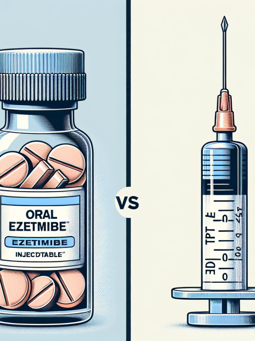 Diferencias entre Ezetimiba oral e inyectable