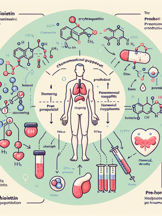 Erythropoietin y suplementos pre-hormonales: diferencias