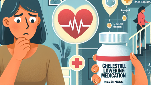 Qué ajustes hacer si Colesterol - agentes reductores genera nerviosismo