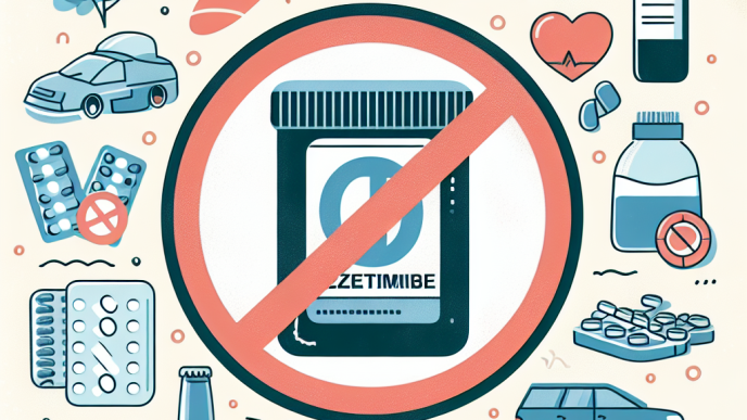 Qué evitar hacer justo después de tomar Ezetimiba