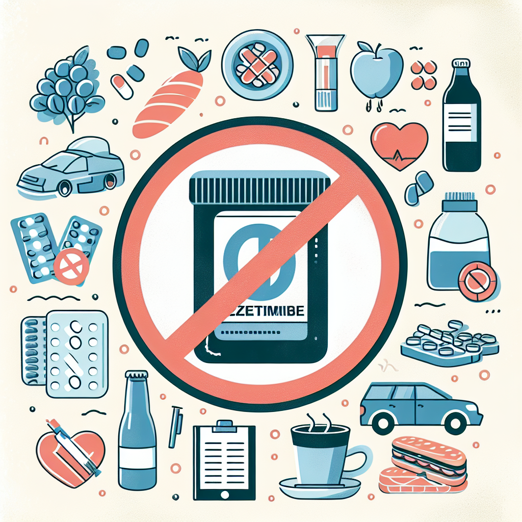 Qué evitar hacer justo después de tomar Ezetimiba