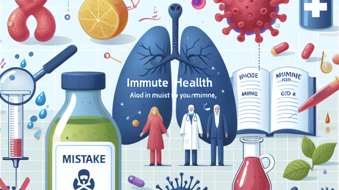 Principales errores al usar Salud inmunológica