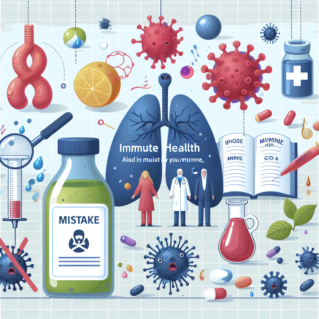 Principales errores al usar Salud inmunológica