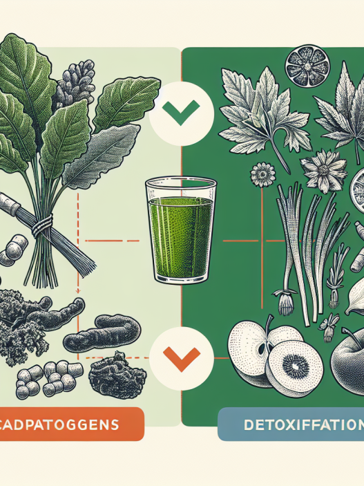 Qué tan compatibles son los adaptógenos con Limpieza y desintoxicación